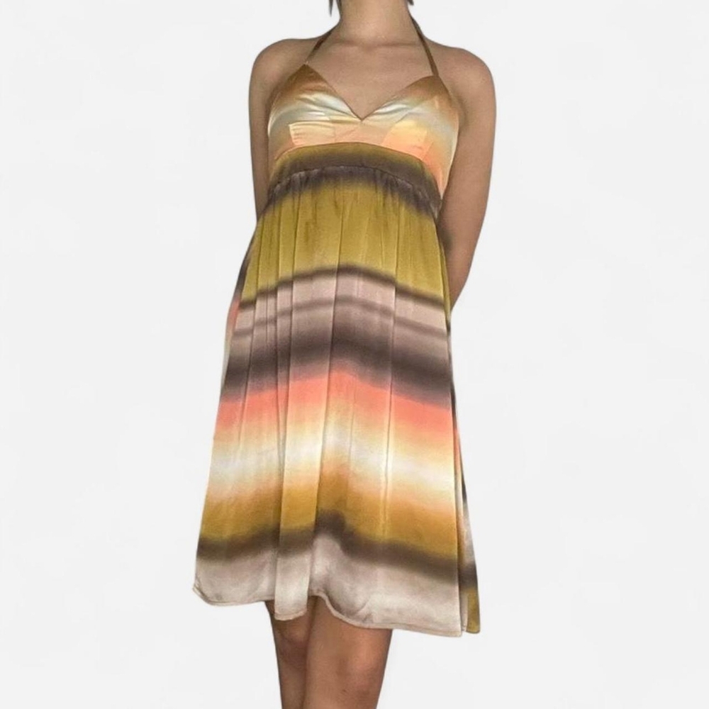 H&M Women's Ombré Halter Dress size 6